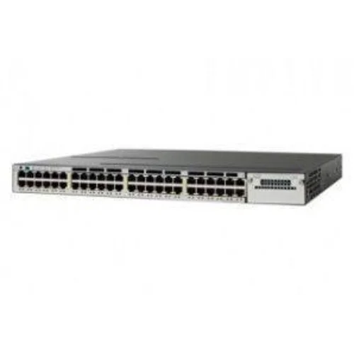 Коммутатор Cisco Catalyst WS-C3750X-48T-S (некондиция, повреждена лицевая панель)